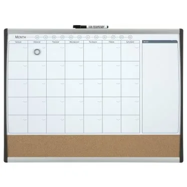 Nobo měsíční organizační magnetická tabule 58,5 x 43 cm