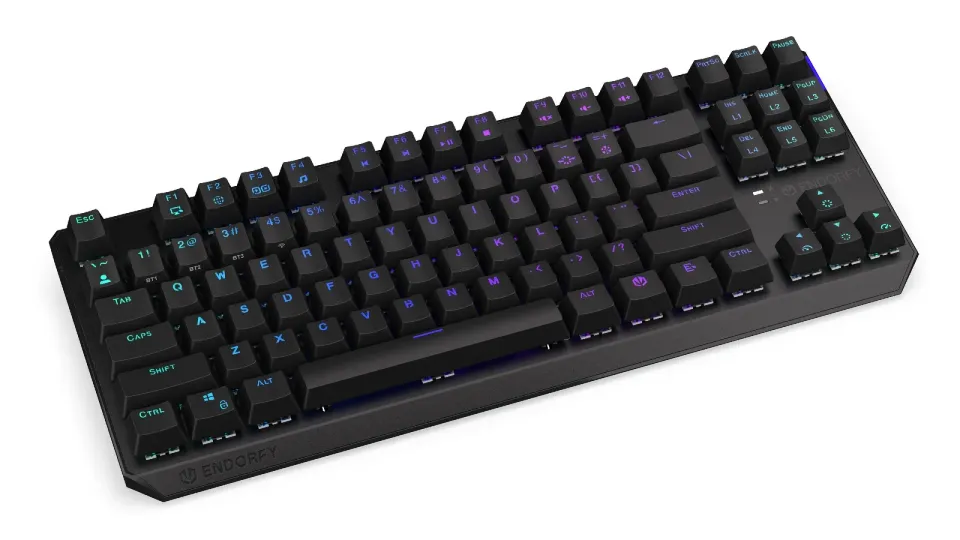 Endorfy herní klávesnice Thock TKL Wireless Black/USB/Black Sw./bezdrátová/mecha