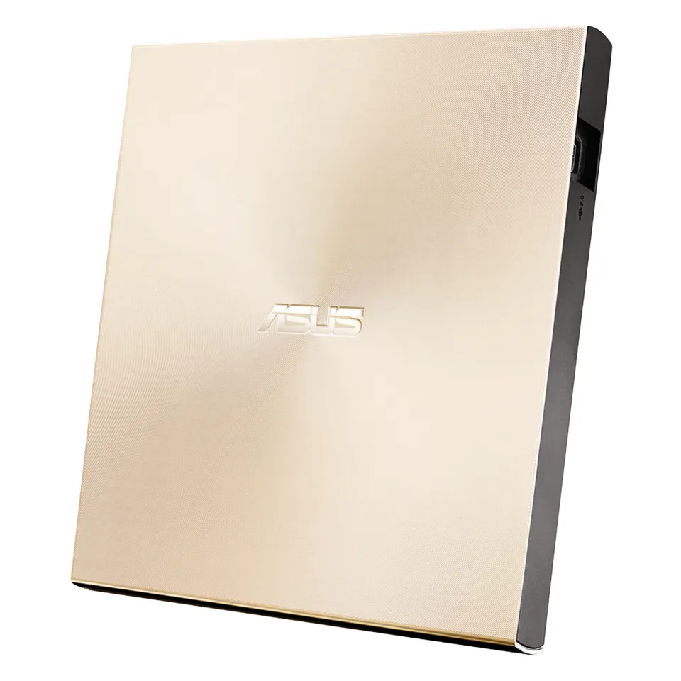 ASUS DVD ZenDrive SDRW-08U8M-U GOLD, External Slim DVD-RW, zlatá