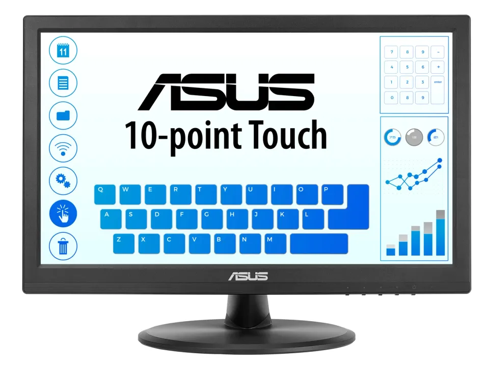 ASUS LCD 15.6" VT169HE Touch 1920x1080 IPS 220cd 5ms 60hz HDMI VGA 1,46kg