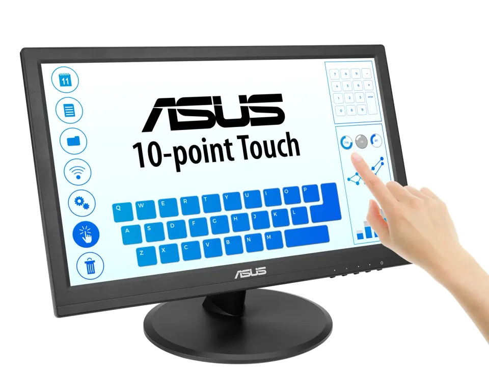 ASUS LCD 15.6" VT169HE Touch 1920x1080 IPS 220cd 5ms 60hz HDMI VGA 1,46kg