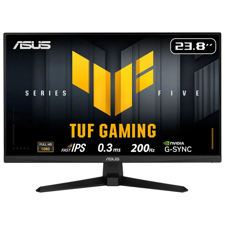 ASUS TUF/VG249Q5A/23,8"/IPS/FHD/200Hz/1ms/Černá/3R