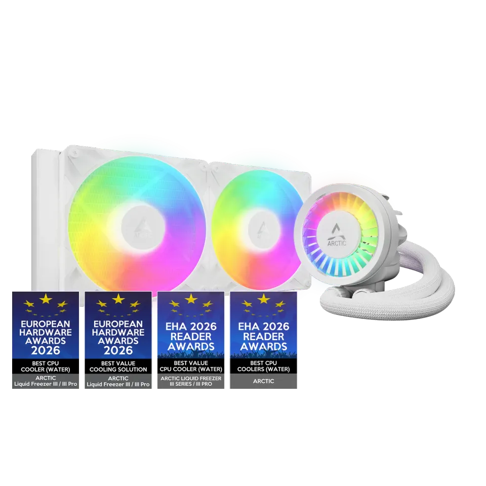 ARCTIC Liquid Freezer III 280 Pro A-RGB (White), komplet vodního chlazení CPU