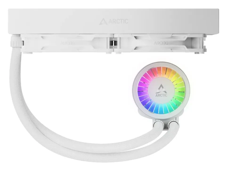 ARCTIC Liquid Freezer III 280 Pro A-RGB (White), komplet vodního chlazení CPU