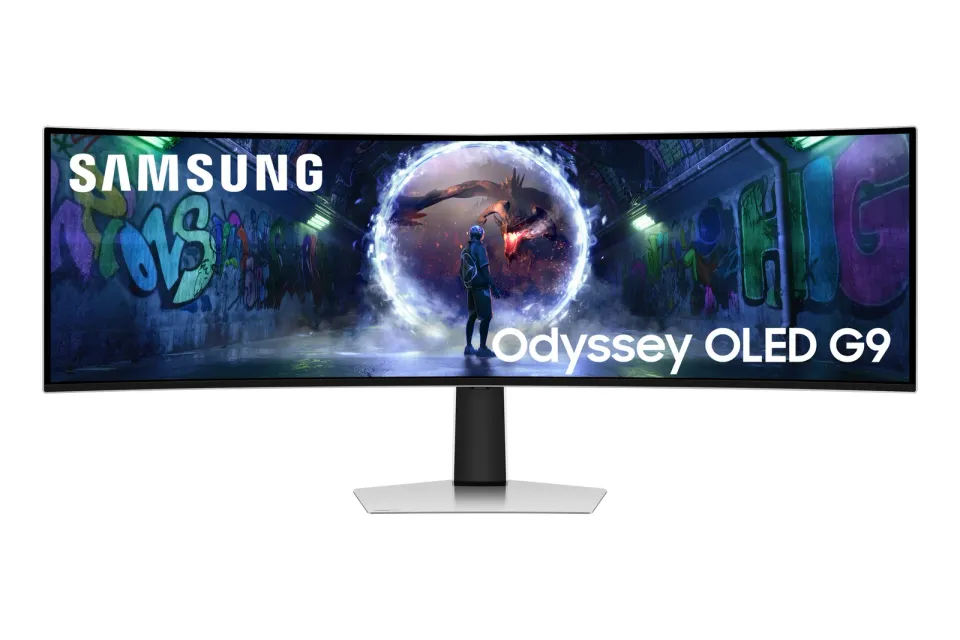 SAMSUNG MT LED LCD 49" Samsung Odyssey OLED G9 (G93SD) - 5120x1440, QD-OLED, Prohnutý 1800R, 240Hz