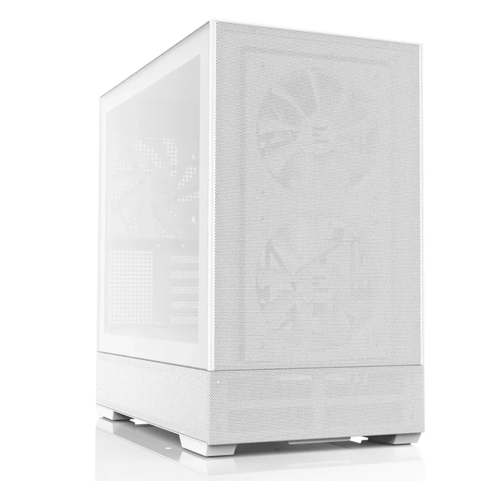 Zalman skříň P30 AIR White / miniT / 3x140mm fan ARGB / USB 3.0 / USB-C / temperované sklo / mesh panel / bílá