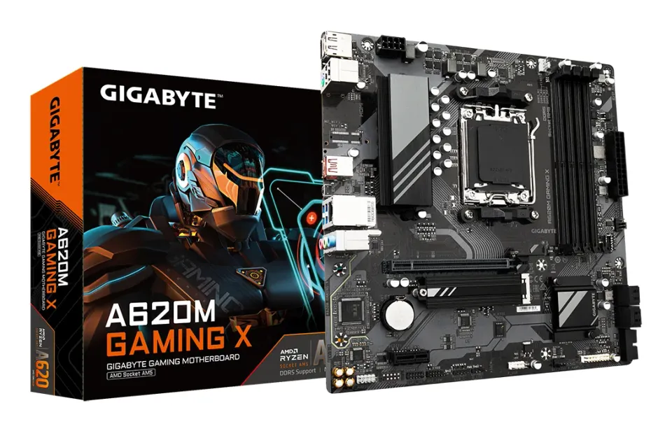 Gigabyte MB Sc AM5 A620M GAMING X, AMD A620, 4xDDR5, 1xDP, 1xHDMI