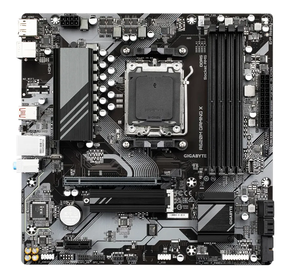 Gigabyte MB Sc AM5 A620M GAMING X, AMD A620, 4xDDR5, 1xDP, 1xHDMI