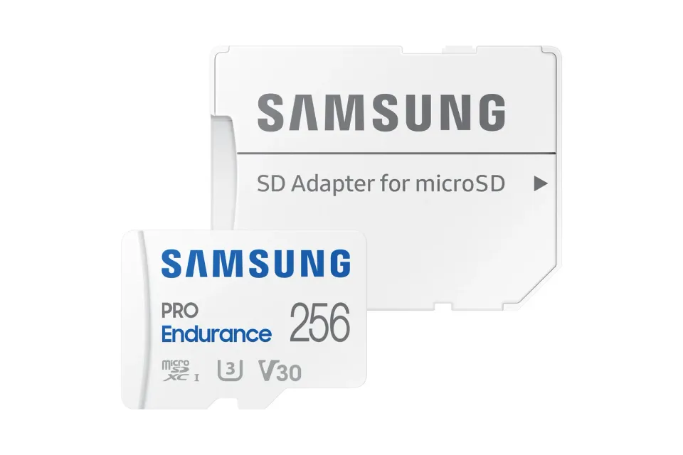 Samsung micro SDXC karta 256GB PRO Endurance + SD adaptér