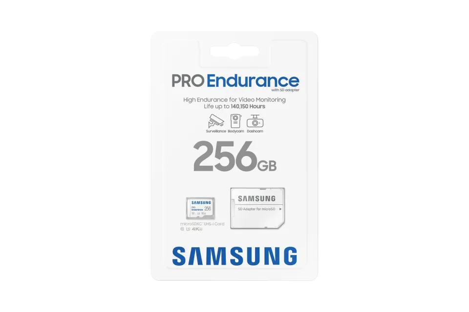 Samsung micro SDXC karta 256GB PRO Endurance + SD adaptér