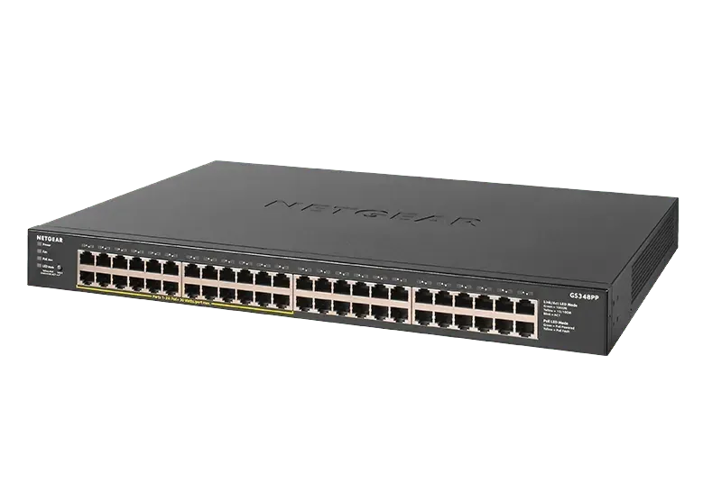 Netgear 48PT GIGE UNMANAGED SWCH W/POE+