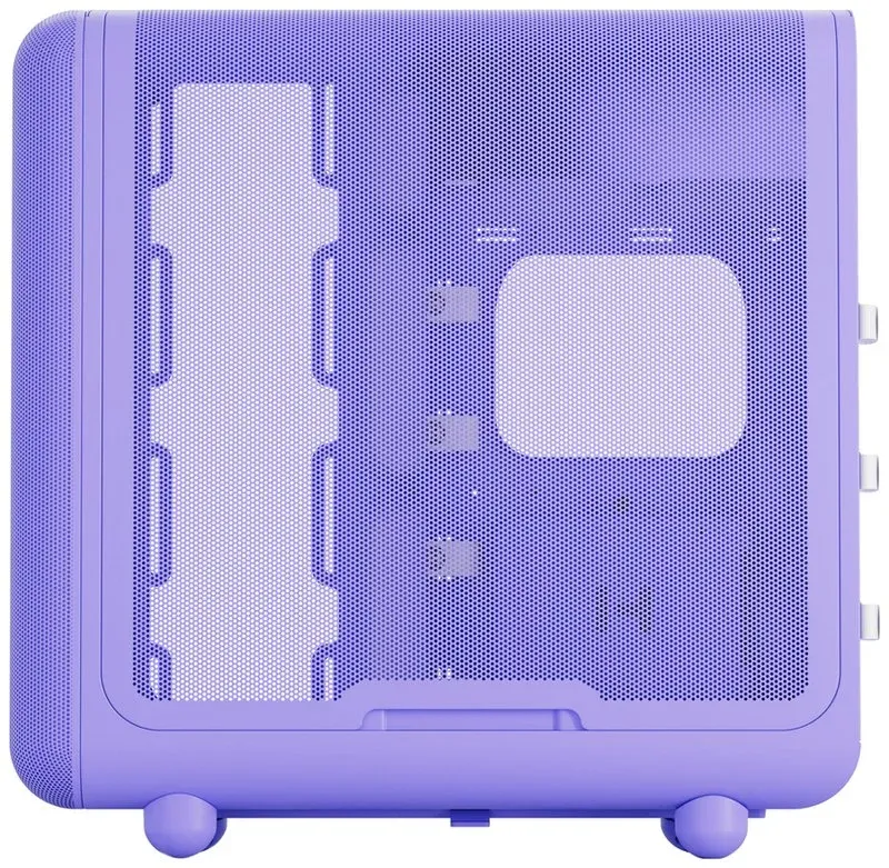 HYTE skříň X50 Taro Milk / prosklená zaoblená bočnice / bez zdroje / 1x USB-C / 2x USB-A