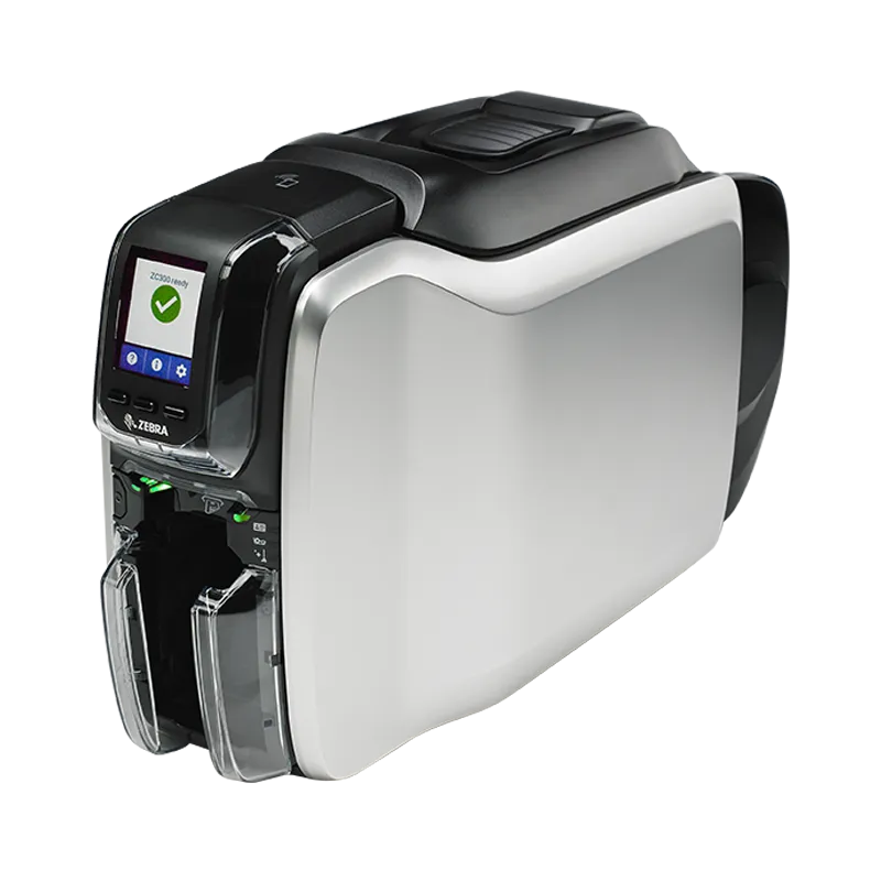 Zebra ZC300 – tiskárna plastových karet, oboustranný barevný tisk 300 dpi, USB a Ethernet, Wi-Fi
