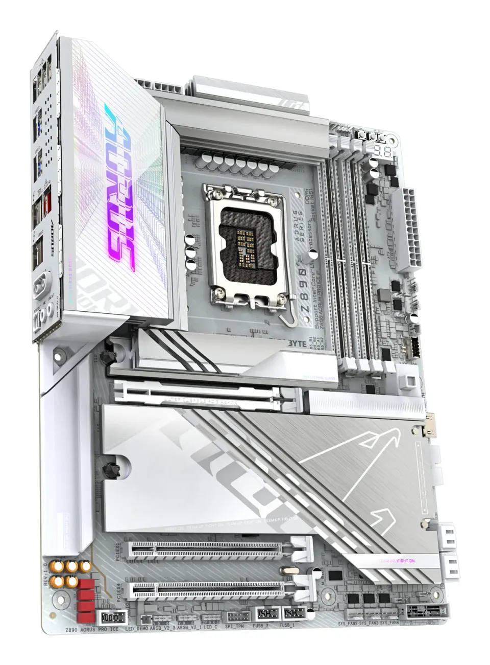 GIGABYTE MB Sc LGA1851 Z890 AORUS PRO ICE, Intel Z890, 4xDDR5, 1xHDMI, 2xThunderbolt, WiFi