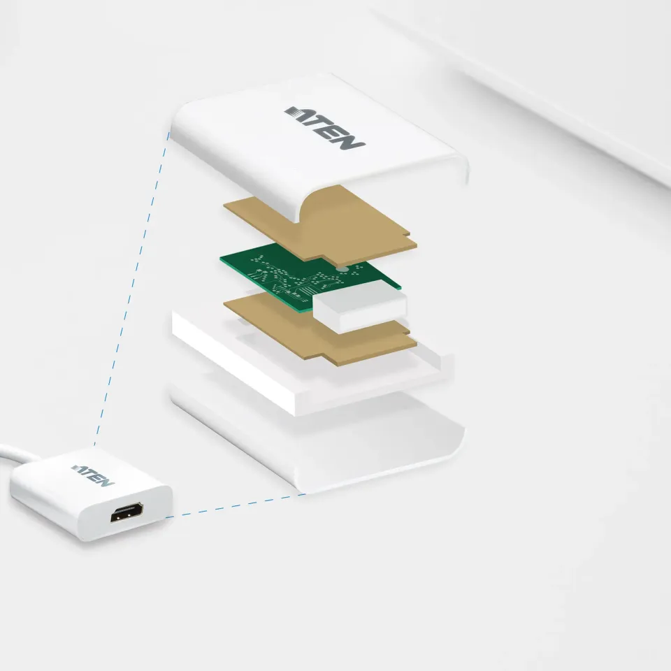 ATEN VC985-ATDP(M) to HDMI(F) adapter