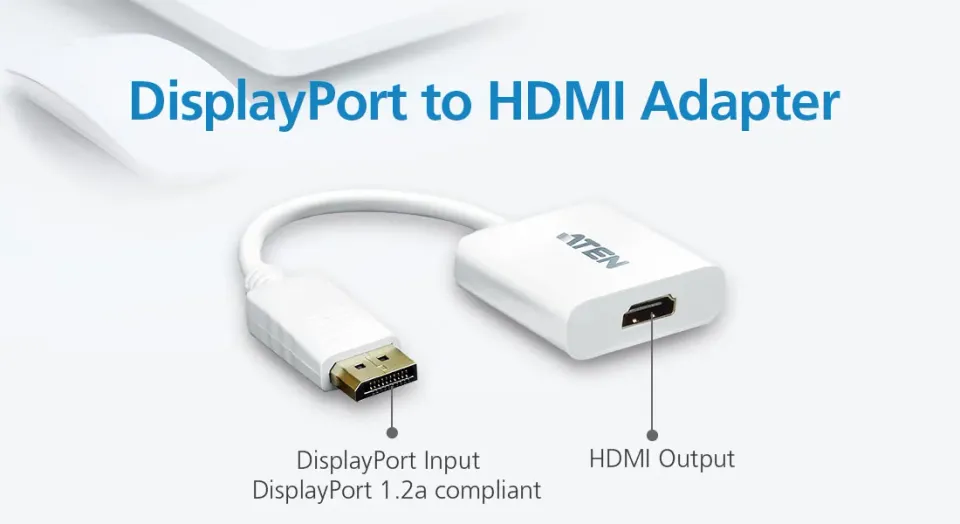 ATEN VC985-ATDP(M) to HDMI(F) adapter