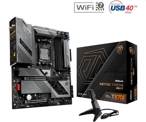 ASROCK X870E TAICHI LITE (AM5, AMD X870, 4×DDR5, WiFi, ATX)