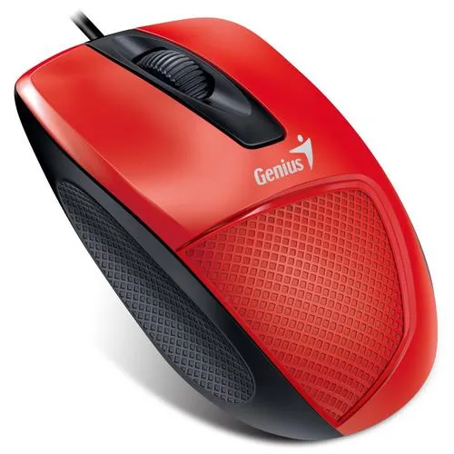 GENIUS myš DX-150X USB 1000dpi drátová červená