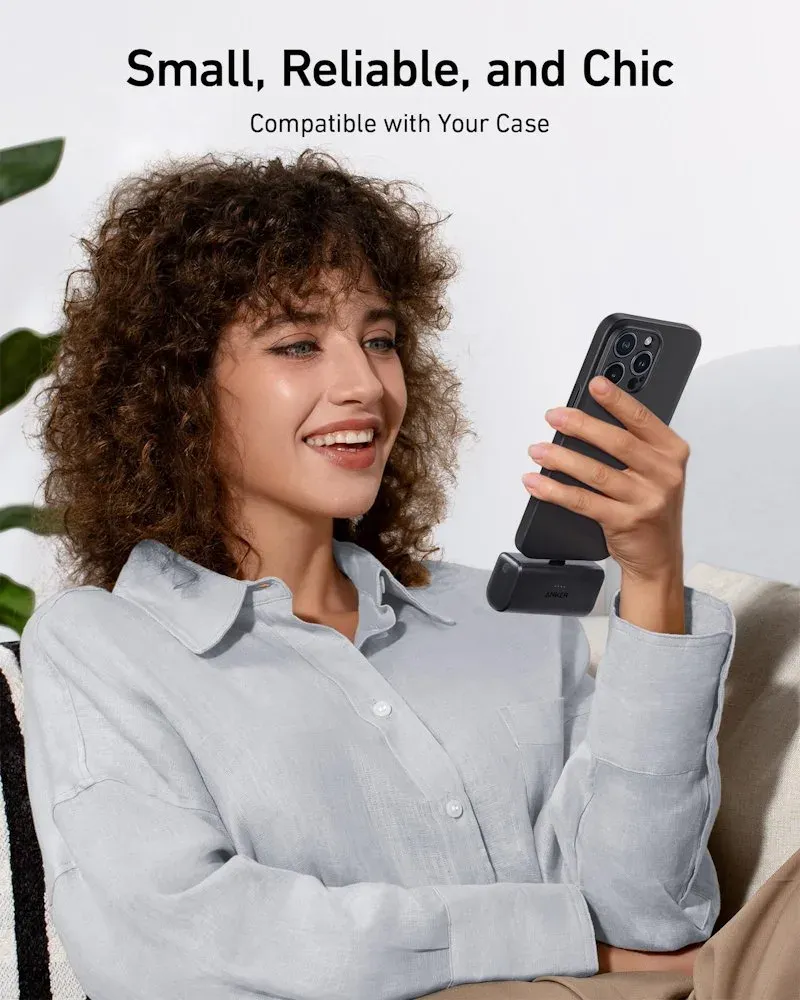 Anker Nano Powerbanka/ 22,5W/ 5000mAh/ USB-C/ šedá