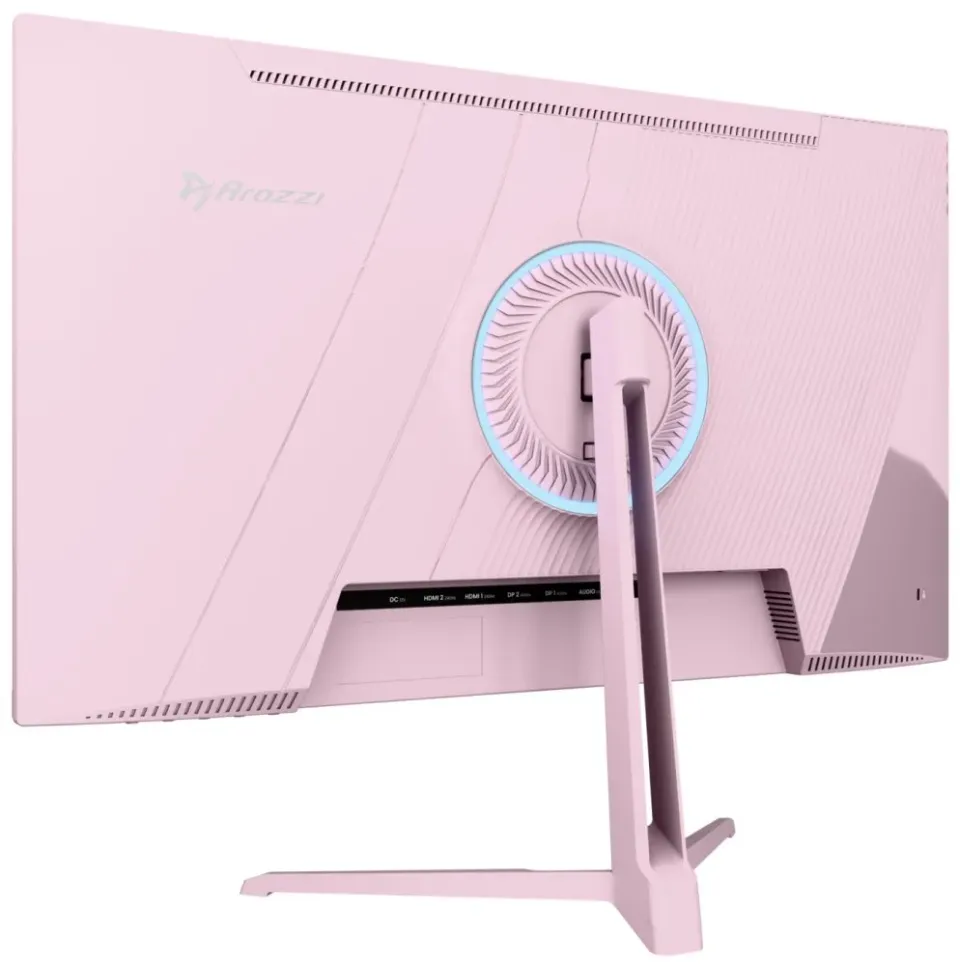 AROZZI NOVA herní monitor 24,5" 25T1K400 Pink/ LED/ IPS/ 1920x1080/ 400Hz/ 1000:1/ 1ms/ 2xHDMI/ 2xDP/ růžový