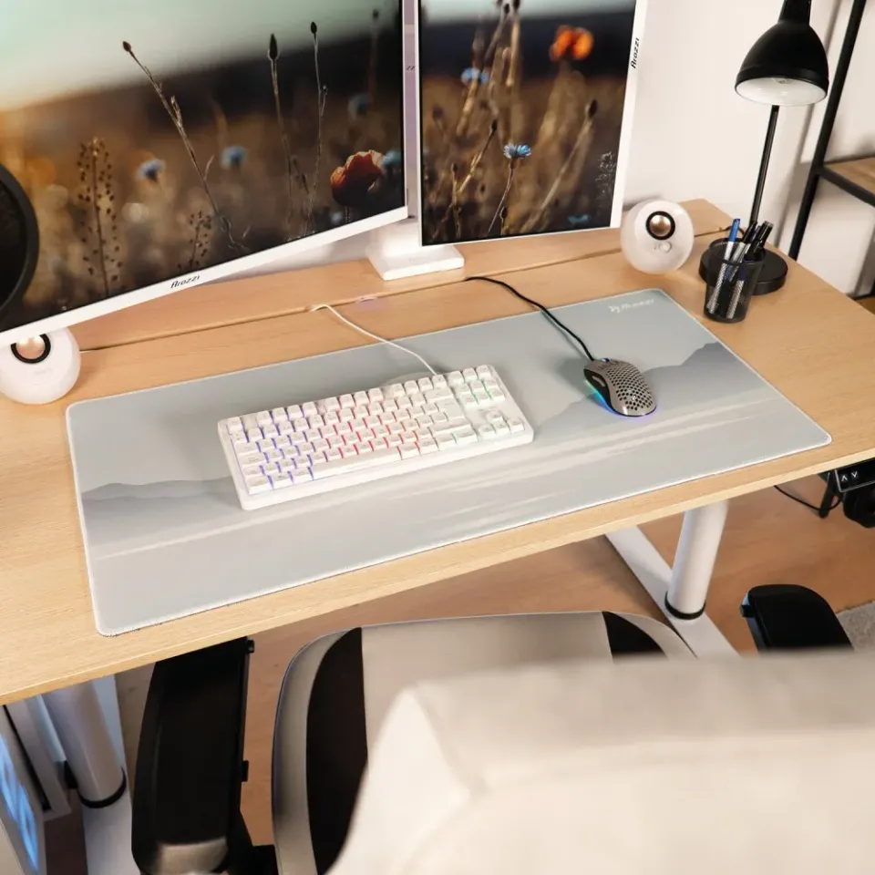 AROZZI ZONA Mousepad XL Frozen Lake/ XL podložka na stůl/ 900x420x4 mm/ voděodolná