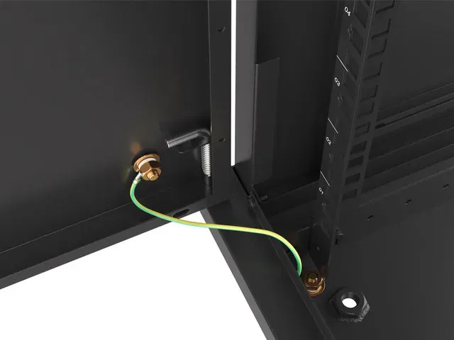 LANBERG Nástěnná jednodílná skříň 19", 6U/600x600 FOR SELF-ASSEMBLY plechové dve