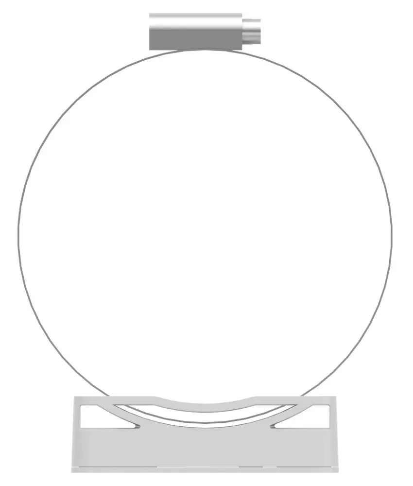EZVIZ držák kamery s baterií/ průměr sloupku 67–127 mm/ bílý