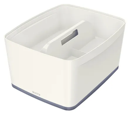 LEITZ Organizér s držadlem MyBox (L), bílá