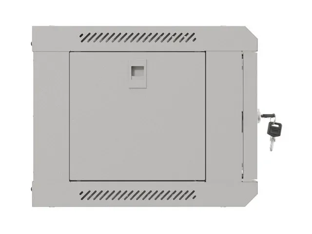 LANBERG RACKOVÁ SKŘÍŇ 19" NÁSTĚNNÁ 4U/540X350 (FLAT PACK) S PROSKLENÝMI DVEŘMI ŠEDÁ