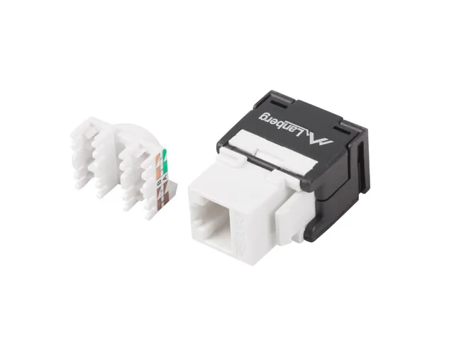 BEZKLÍČOVÝ MODUL RJ45->LSA CAT.5E UTP 180° LANBERG