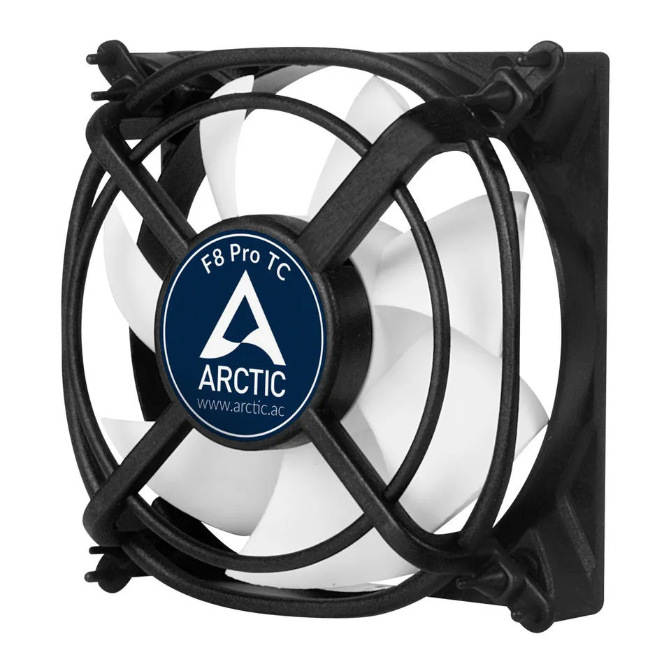 ARCTIC F8 PRO TC 80mm case fan with TC control