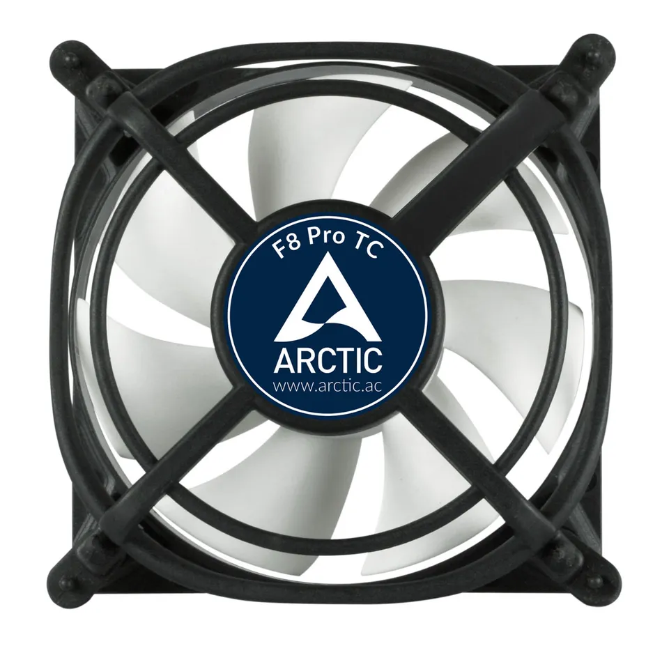 ARCTIC F8 PRO TC 80mm case fan with TC control