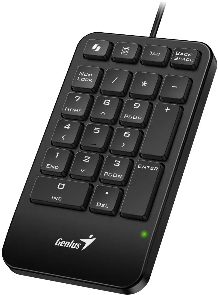 Genius NumPad 125, Klávesnice, numerická, drátová, slim design, Copilot klávesa,