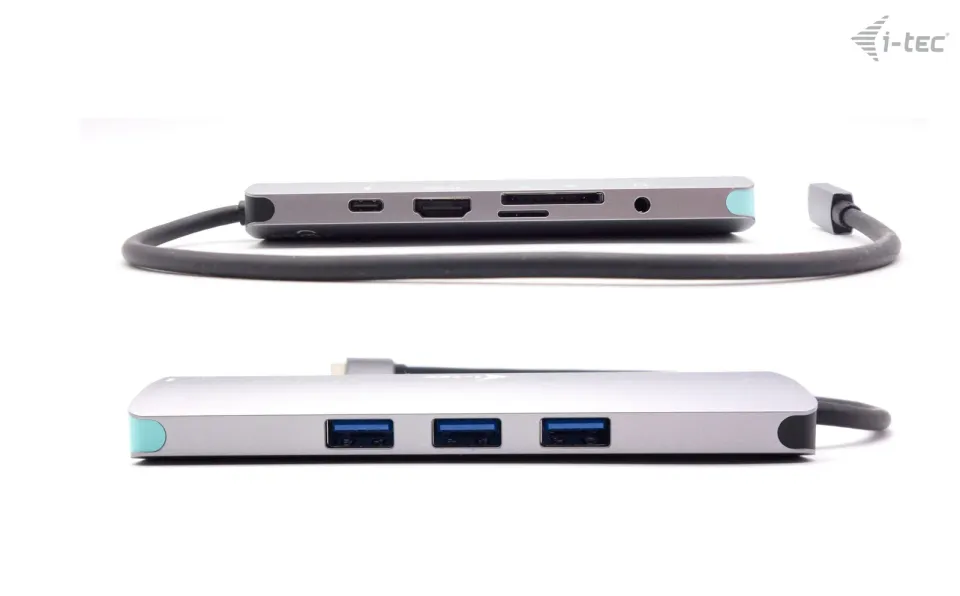 i-tec USB-C Metal Nano Docking Station 4K HDMI LAN with Power Delivery 100W + i-