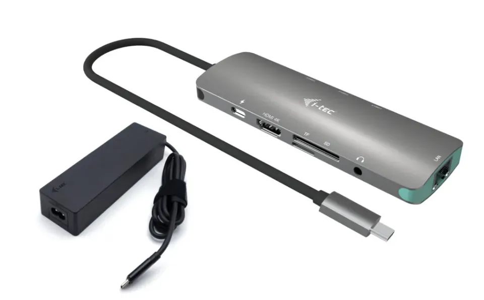 i-tec USB-C Metal Nano Docking Station 4K HDMI LAN with Power Delivery 100W + i-