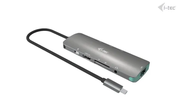 i-tec USB-C Metal Nano Docking Station 4K HDMI LAN with Power Delivery 100W + i-