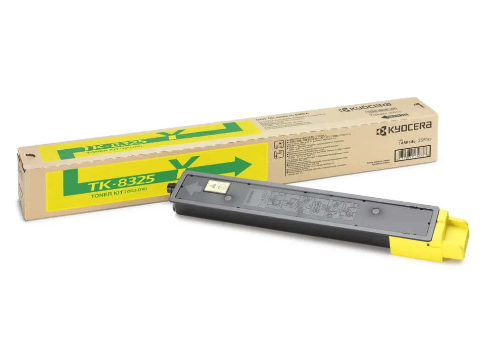 Kyocera toner yellow TK-8325Y (12 000 A4 @ 5%), pro TASKalfa 2551ci