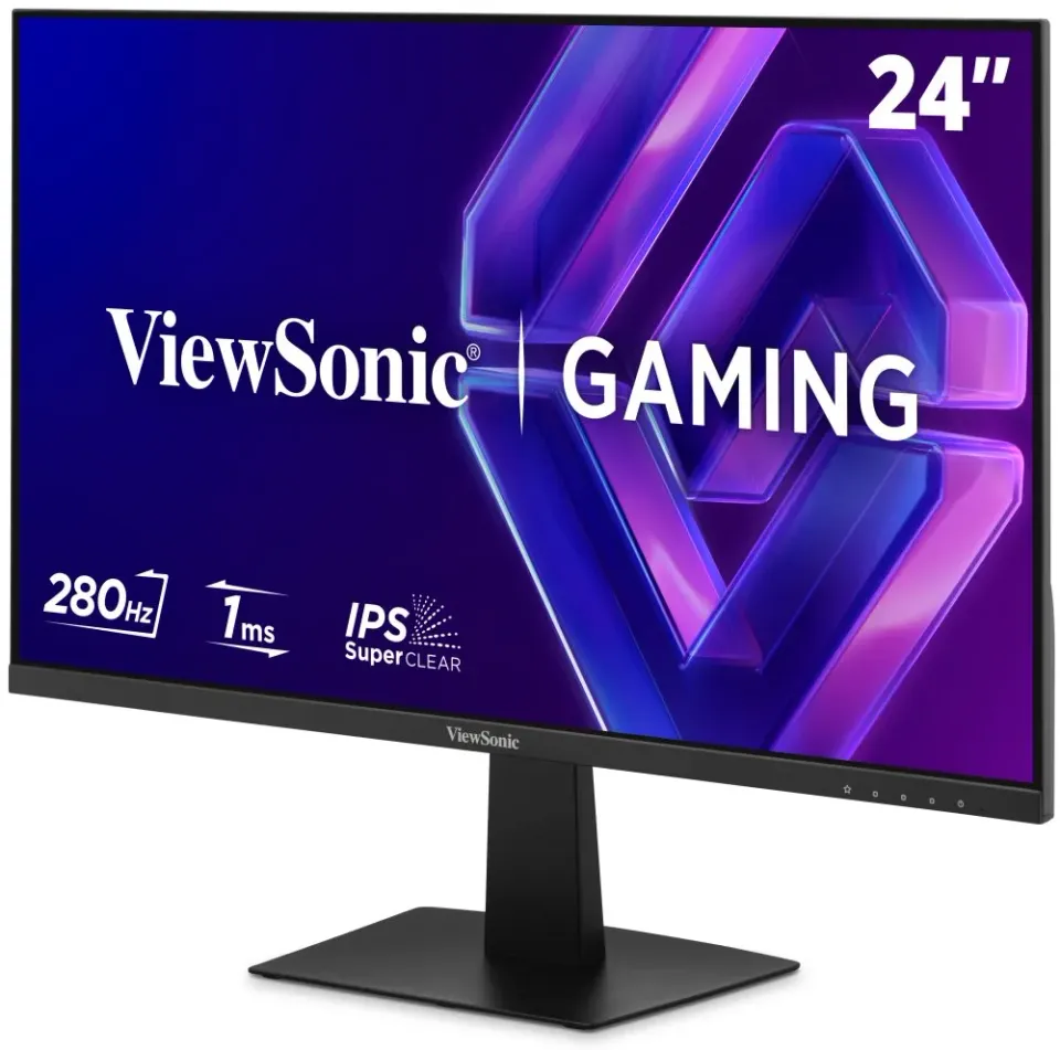 ViewSonic VX24G31A 24" IPS FHD 1920x1080 flat 1ms MPRT 280Hz gaming monitor, 2 HDMI, DisplayPort, úzký rámeček