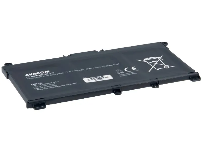 Avacom Náhradní baterie HP 255 G8, G9, 470 G8, G9 Li-Pol 11,4V 4150mAh 47Wh - HW