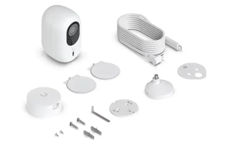 UBIQUITI AirVision kamera UVC-G6-INS-W G6 Instant - UniFi protect kamera, 8MP, bílá
