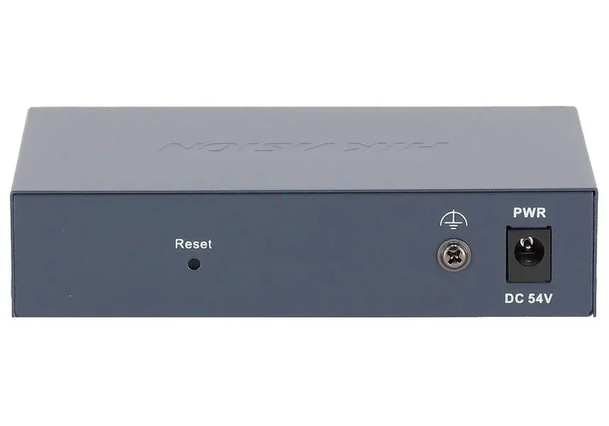 Hikvision DS-3E1106P-EI/M - Smart switch 4x 100TX PoE; 2x 100TX uplink, 45W, Super PoE