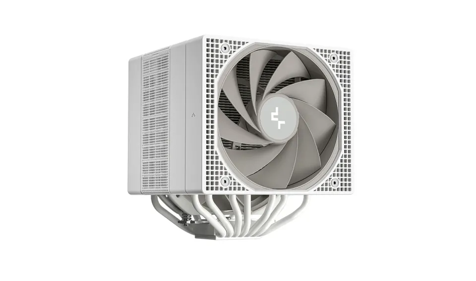 DEEPCOOL CPU Chladič ASSASSIN IV WH, 1x120mm, 1x140mm, LGA2066, AM5, bílá