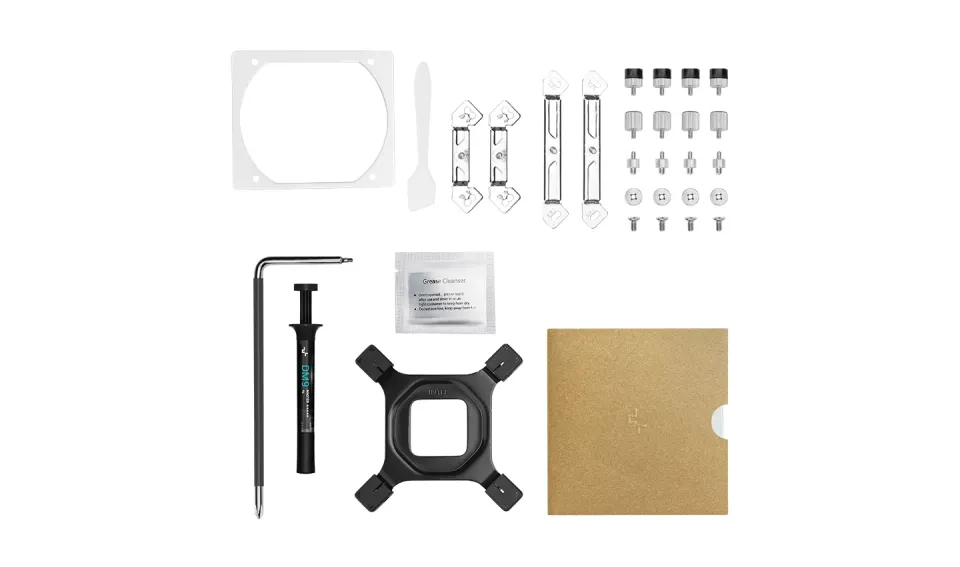 DEEPCOOL CPU Chladič ASSASSIN IV WH, 1x120mm, 1x140mm, LGA2066, AM5, bílá
