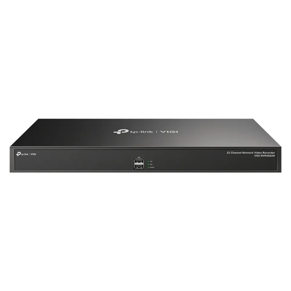 TP-LINK záznamové zařízení VIGI NVR4032H 16/2MP, 8/4MP kanálů, 2x LAN, USB, VGA,