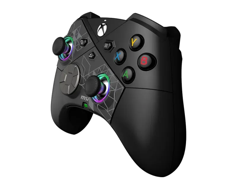 MSI gamepad FORCE PRO W/ bezdrátový/ RGB/ 2,4GHz/ Bluetooth/ USB-C/ pro PC, XBOX, Android