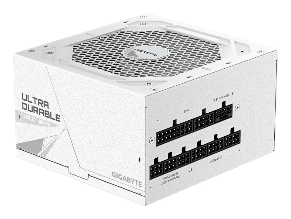 GIGABYTE zdroj UD1000GM PG5 ICE 1000W, 120mm, Plně modulární, 80 Plus Gold, ATX 3.1