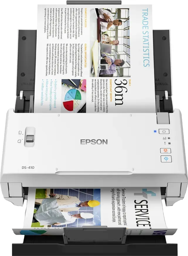 EPSON skener WorkForce DS-410 - A4/600x600dpi/USB/DADF