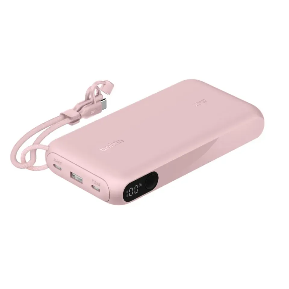Belkin BOOST CHARGE USB-C Power Delivery PowerBanka s displejem, 20000mAh, 20W,