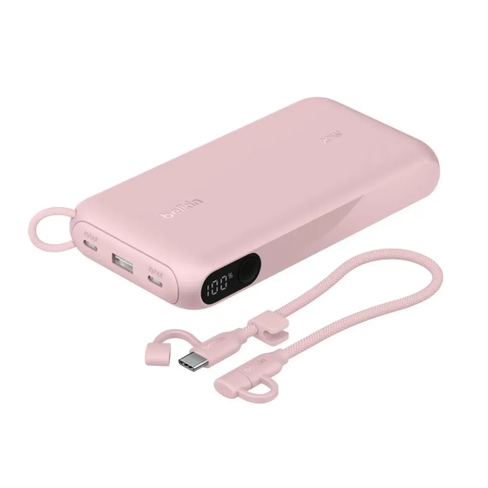 Belkin BOOST CHARGE USB-C Power Delivery PowerBanka s displejem, 20000mAh, 20W,
