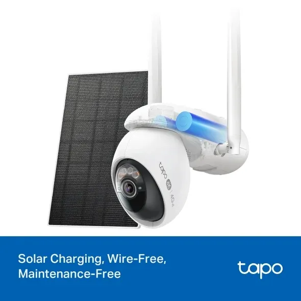 TP-Link Tapo C665G KIT Solárně napájená bezpečnostní kamera s otáčením/naklápění